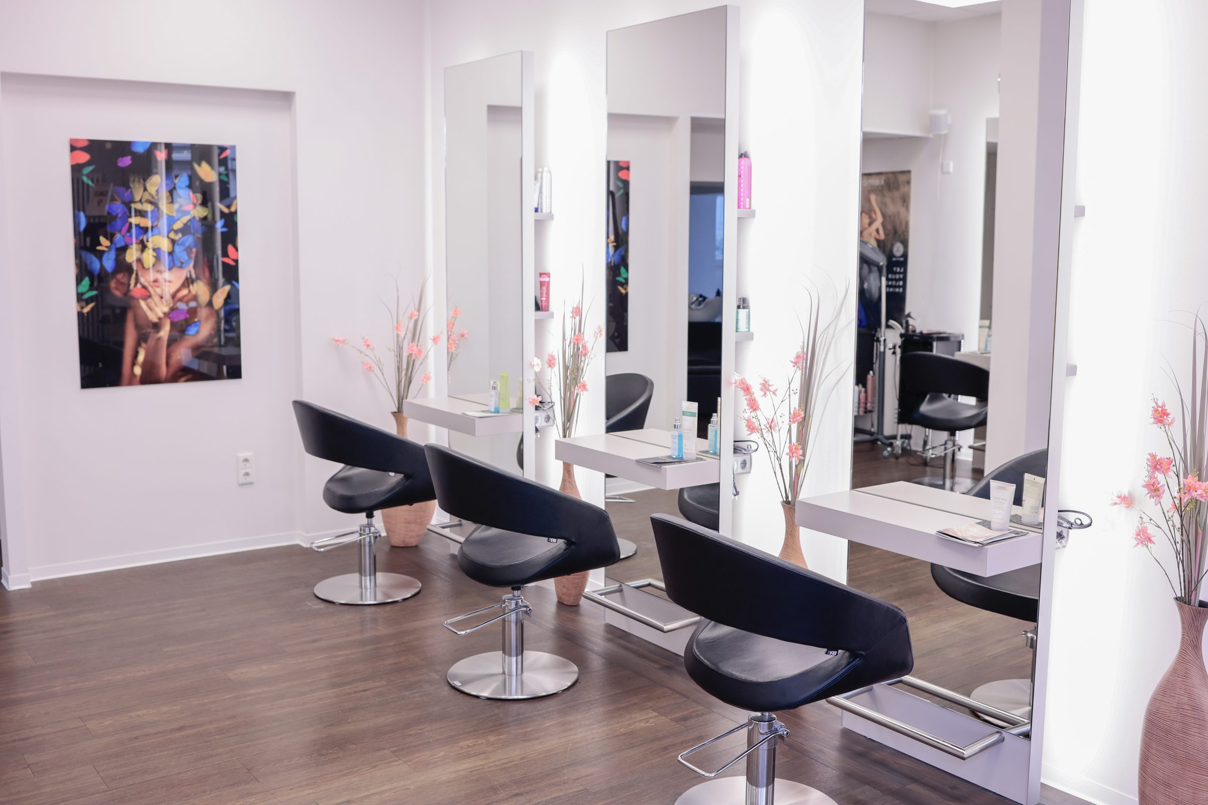 Styling-Bereich der Hairlounge by Mill